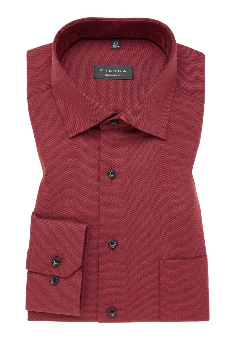 ETERNA - Hemd Langarm rusty red von ETERNA