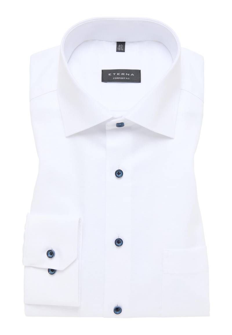 ETERNA - Hemd Langarm weiß - Gr. - 42 von ETERNA