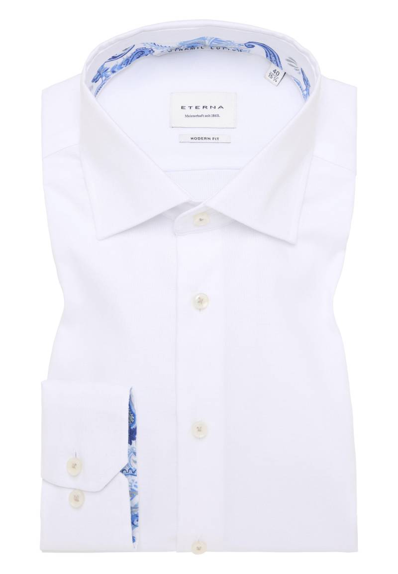 ETERNA - Hemd Oxford Langarm weiß von ETERNA