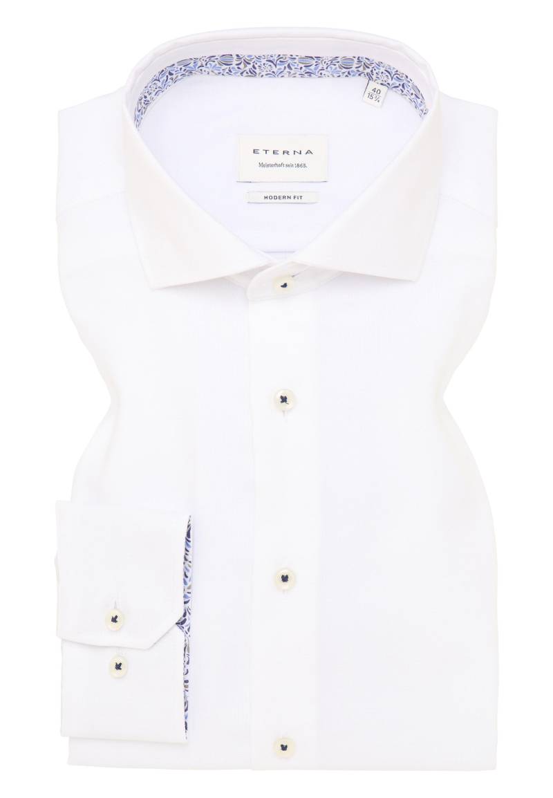 ETERNA - Hemd Oxford Langarm weiß von ETERNA