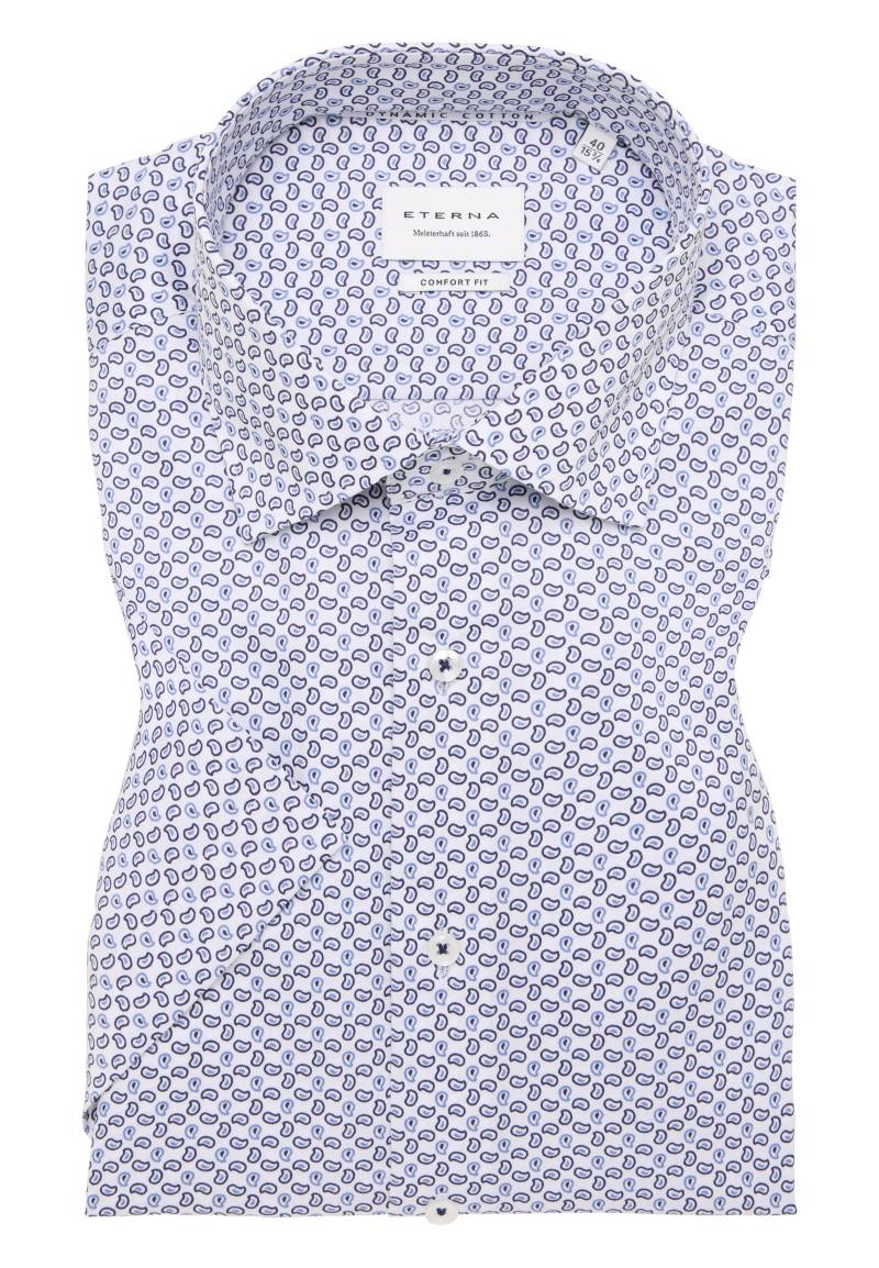 ETERNA - Hemd Twill Kurzarm hellblau von ETERNA