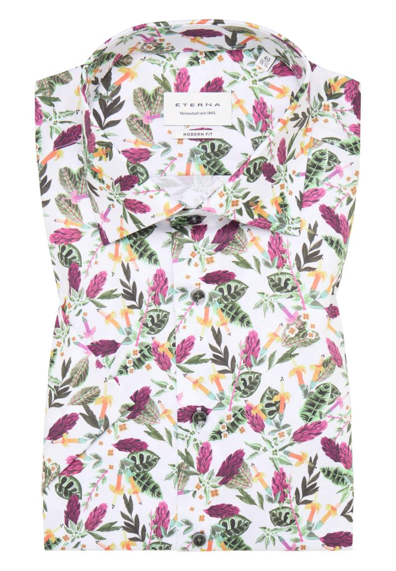 ETERNA - Hemd Twill Kurzarm magnolia von ETERNA