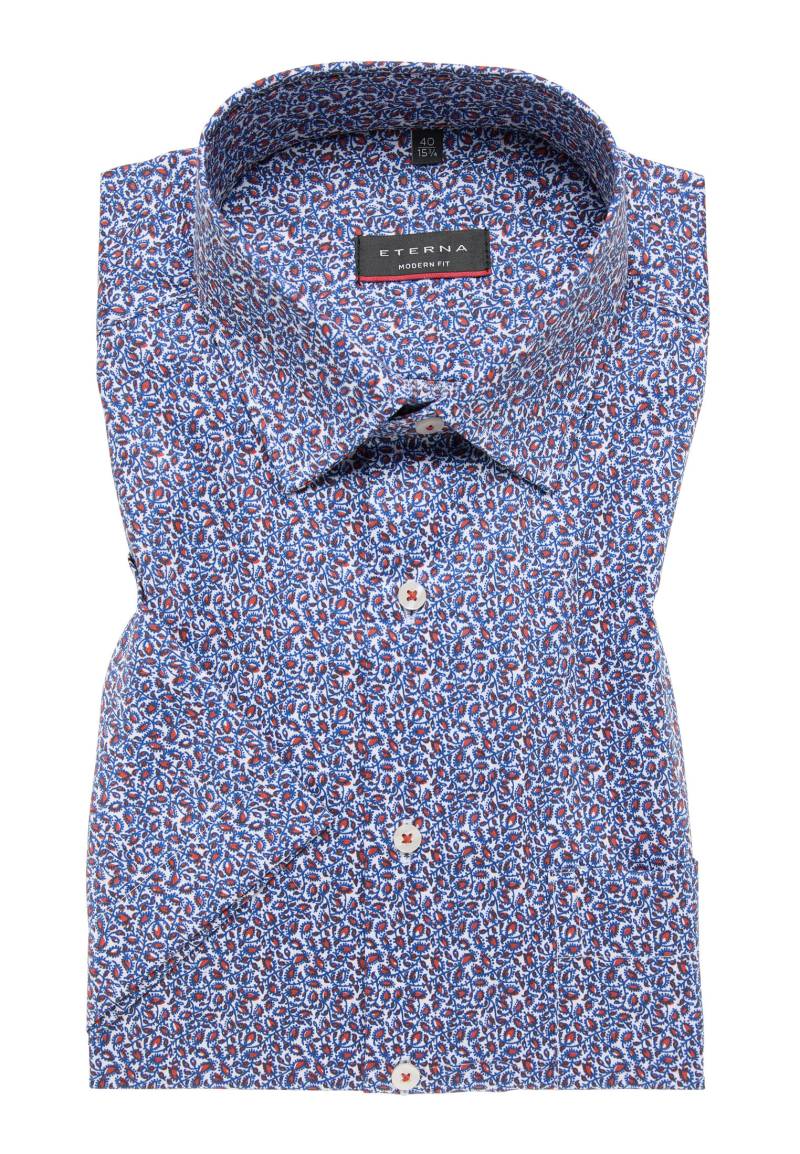 ETERNA - Hemd Twill Kurzarm rot von ETERNA