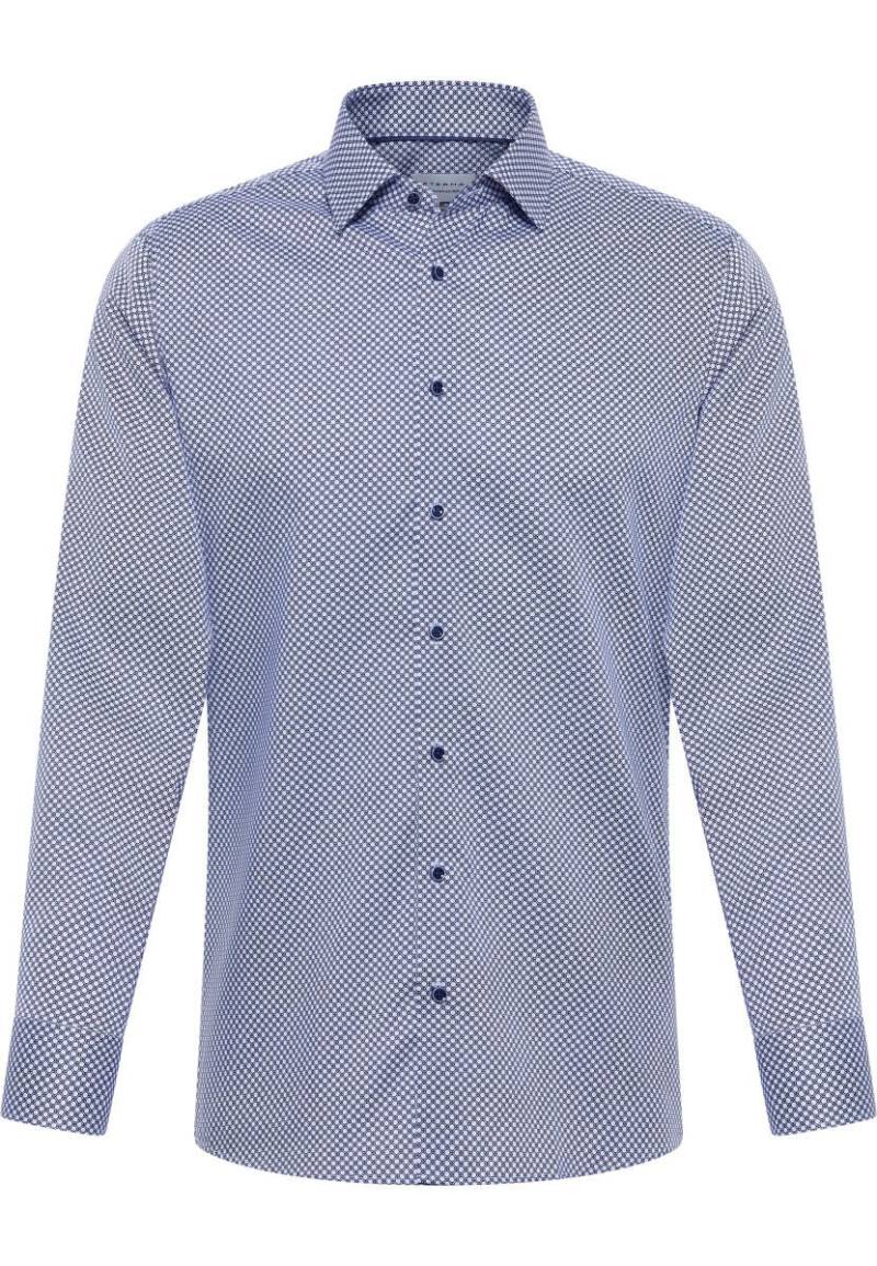 ETERNA - Hemd Twill Langarm blau - Gr. - 38 von ETERNA
