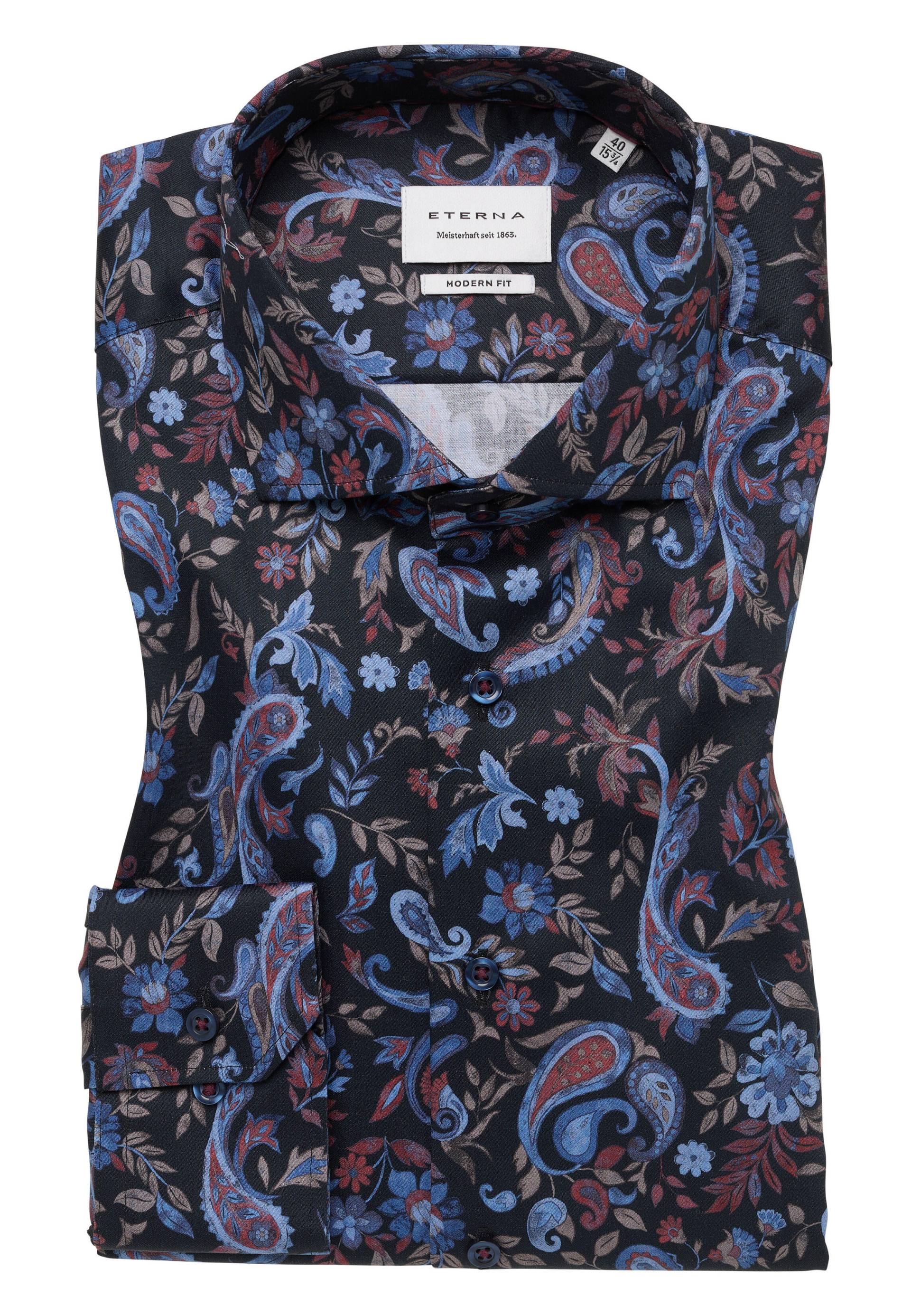 ETERNA - Hemd Twill Langarm denim von ETERNA