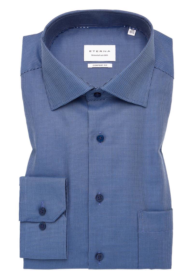 ETERNA - Hemd Twill Langarm denim von ETERNA
