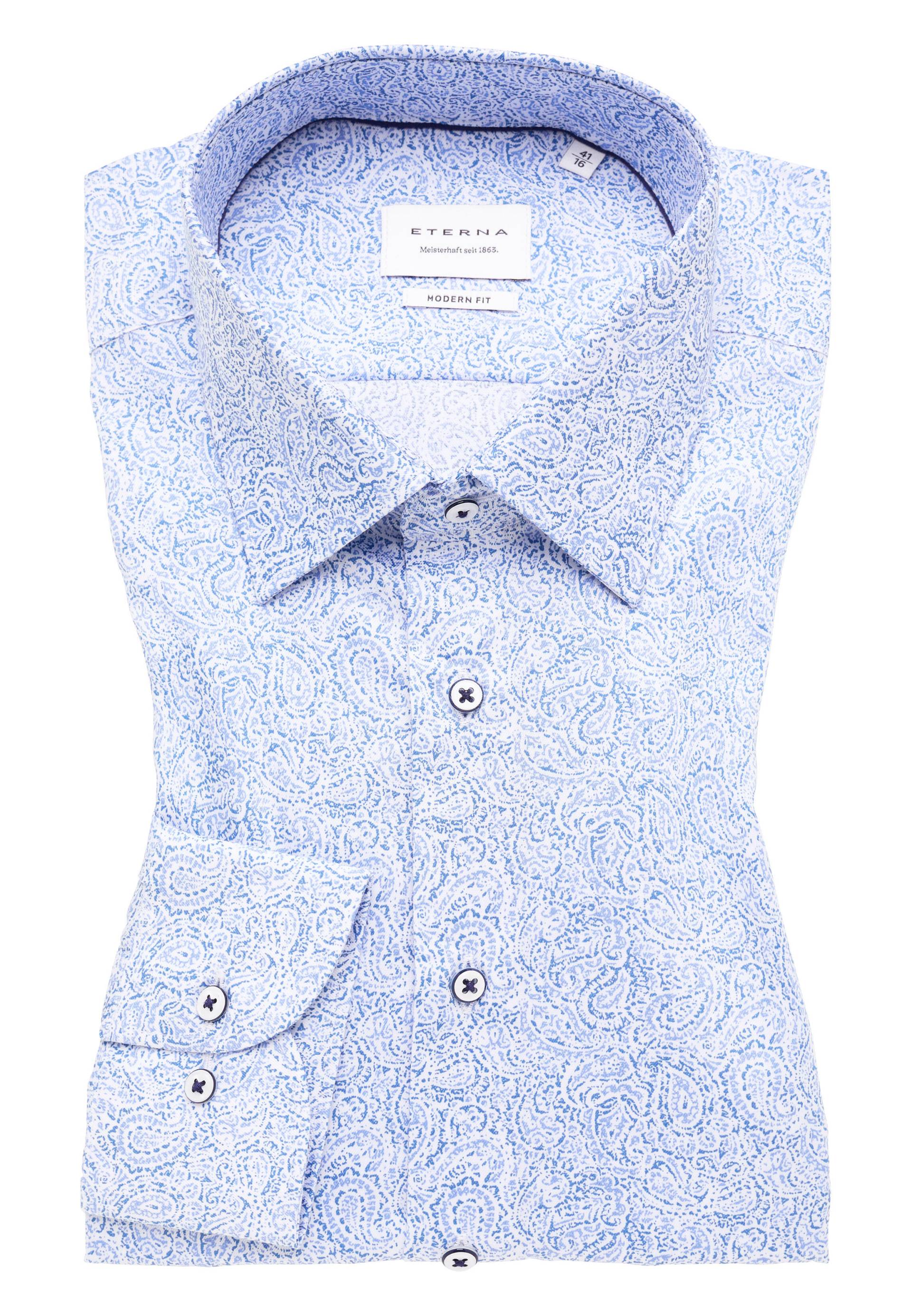 ETERNA - Hemd Twill Langarm hellblau von ETERNA