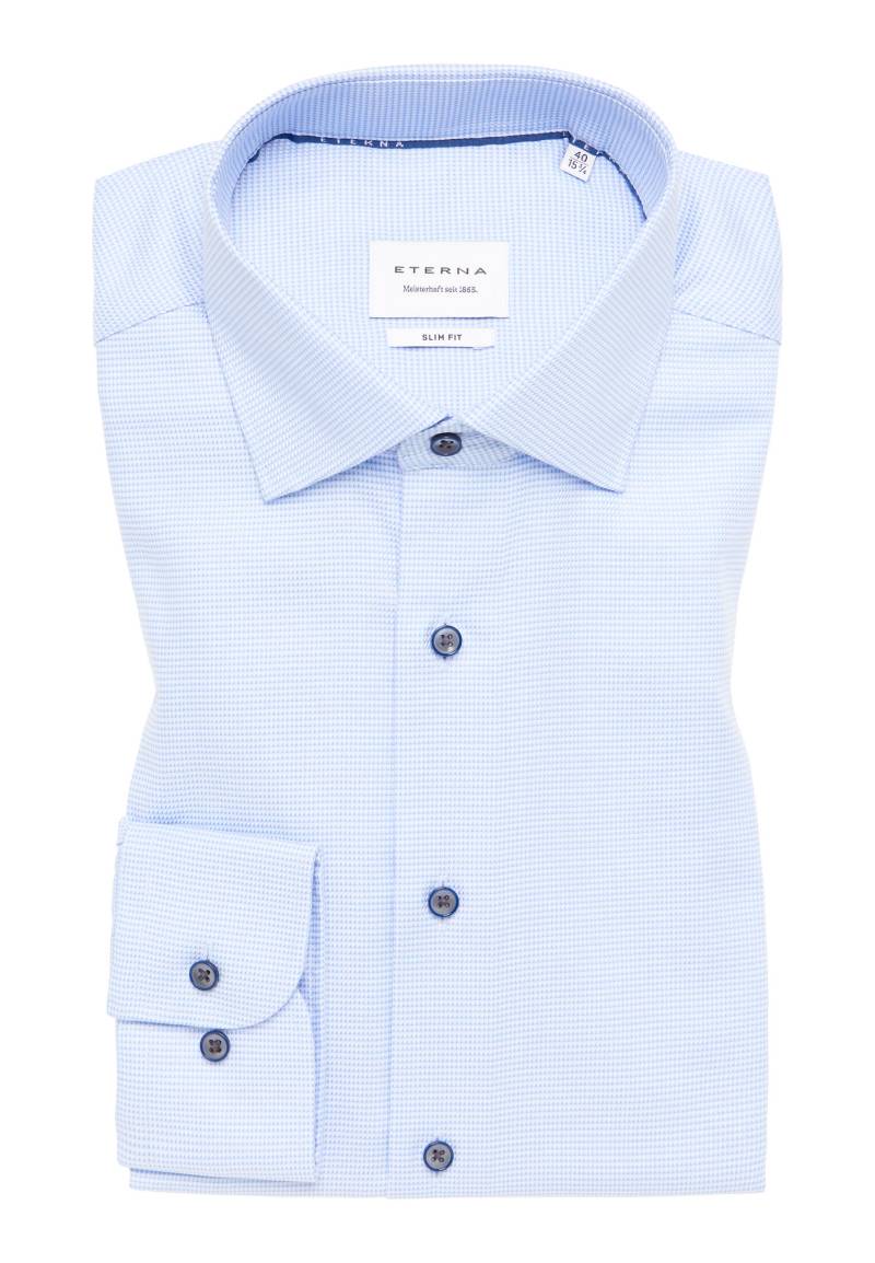 ETERNA - Hemd Twill Langarm hellblau von ETERNA
