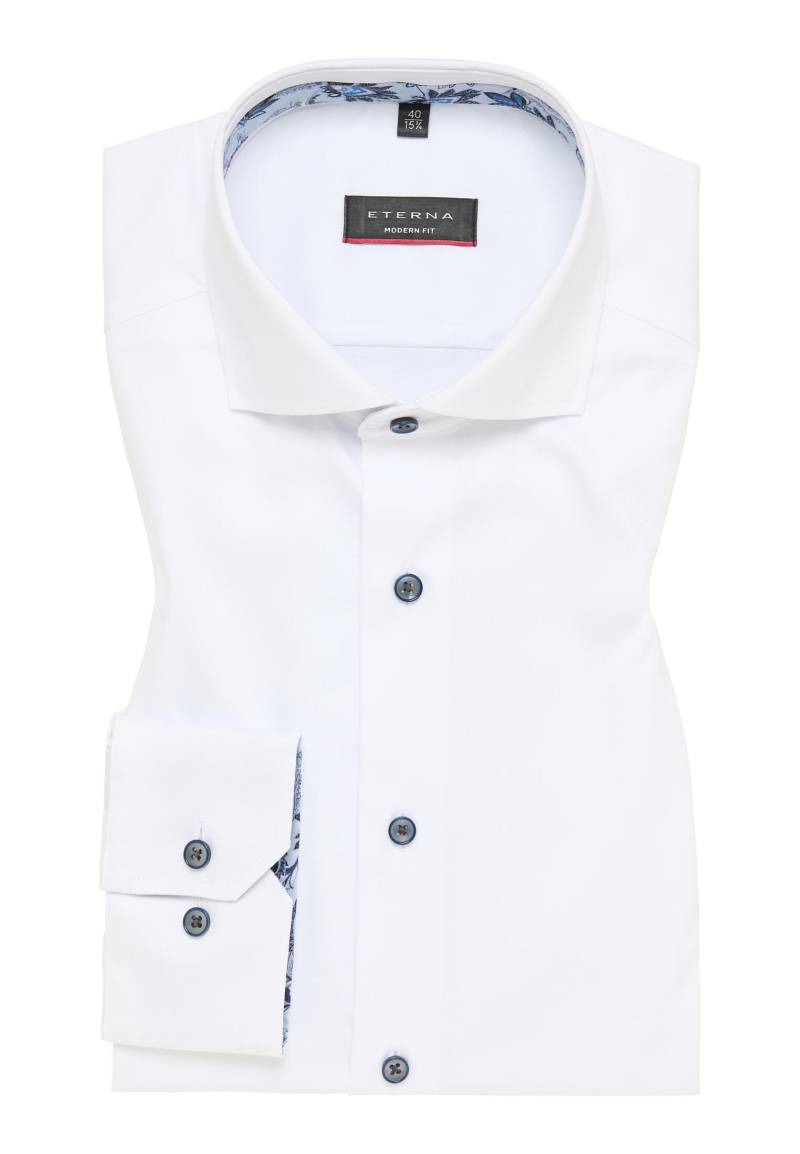 ETERNA - Hemd Twill Langarm weiß von ETERNA