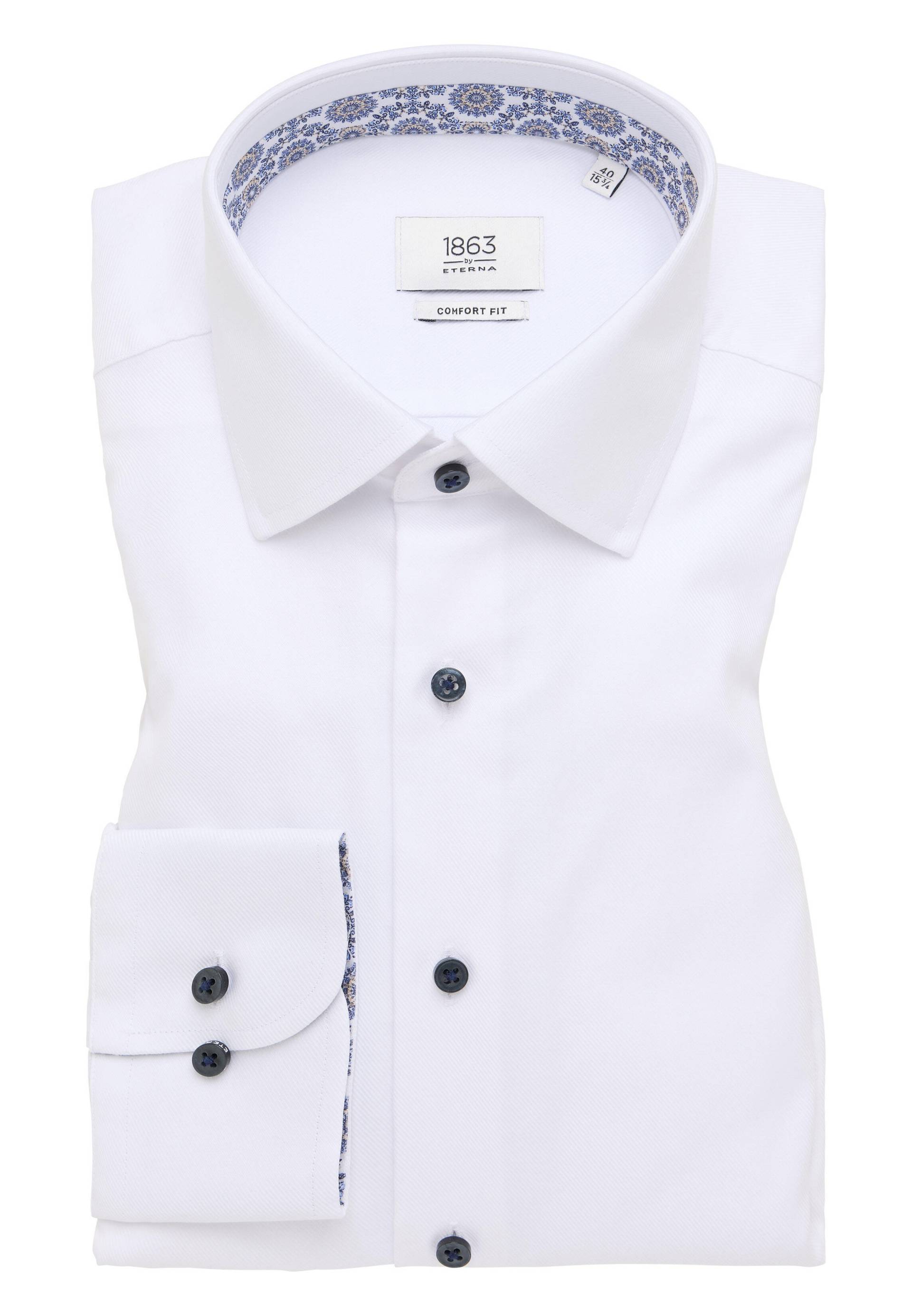 ETERNA - Hemd Twill Langarm weiß von ETERNA