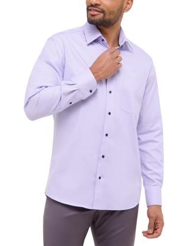 ETERNA Herren Baumwollhemd MODERN FIT 1/1 Lavender 46_H_1/1 von ETERNA
