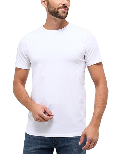 ETERNA Herren Bodyshirt mit Rundhals-Ausschnitt weiß S_H von ETERNA