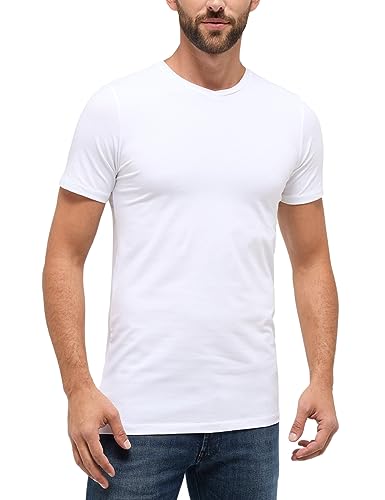 ETERNA Herren Bodyshirt mit V-Hals Ausschnitt weiß XL_H von ETERNA