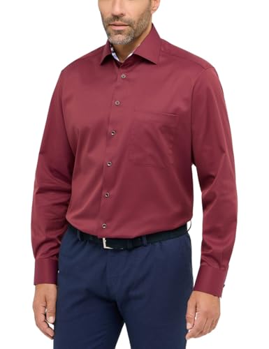 ETERNA Herren Cover Shirt Comfort FIT 1/1 Bordeaux 46_H_1/1 von ETERNA