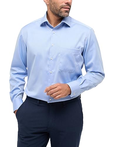 ETERNA Herren Cover Shirt Comfort FIT 1/1 blau 49_H_1/1 von ETERNA