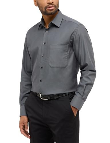 ETERNA Male strukturiertes Langarmhemd Comfort FIT 43_H_1/1, 1/1, schwarz ETERNA Male strukturiertes Langarmhemd Comfort FIT 43_H_1/1, 1/1, schwarz von ETERNA