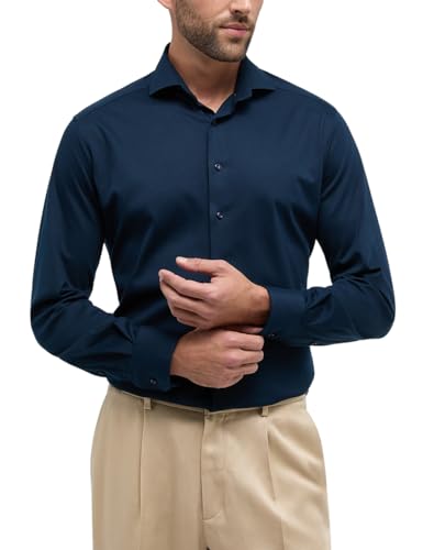 ETERNA Herren Jersey Shirt MODERN FIT 1/1 dunkelblau 39_H_1/1 ETERNA Herren Jersey Shirt MODERN FIT 1/1 dunkelblau 39_H_1/1 von ETERNA