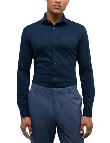 ETERNA Male Jersey Shirt Slim FIT 42_H_1/1, 1/1, dunkelblau ETERNA Male Jersey Shirt Slim FIT 42_H_1/1, 1/1, dunkelblau von ETERNA