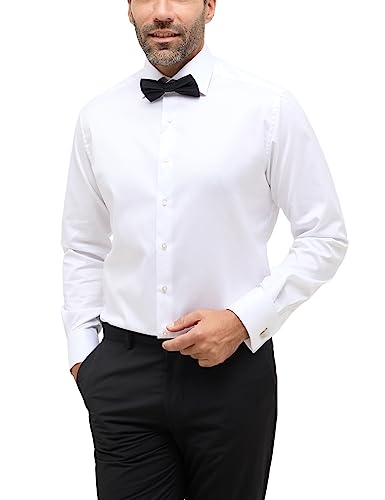 ETERNA Herren Luxury Shirt MODERN FIT 1/1 weiß 43_H_1/1 von ETERNA