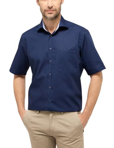 ETERNA Herren Original Shirt Comfort FIT 1/2 Navy 42_H_1/2 von ETERNA