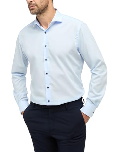 ETERNA Herren Original Shirt MODERN FIT 1/1 himmelblau 41_H_1/1 von ETERNA