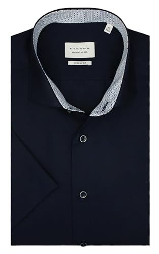 ETERNA Herren Original Shirt MODERN FIT 1/2 Navy 45_H_1/2 von ETERNA