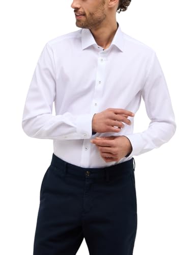 ETERNA Male Original Shirt Slim FIT 39_H_1/1, 1/1, weiß von ETERNA