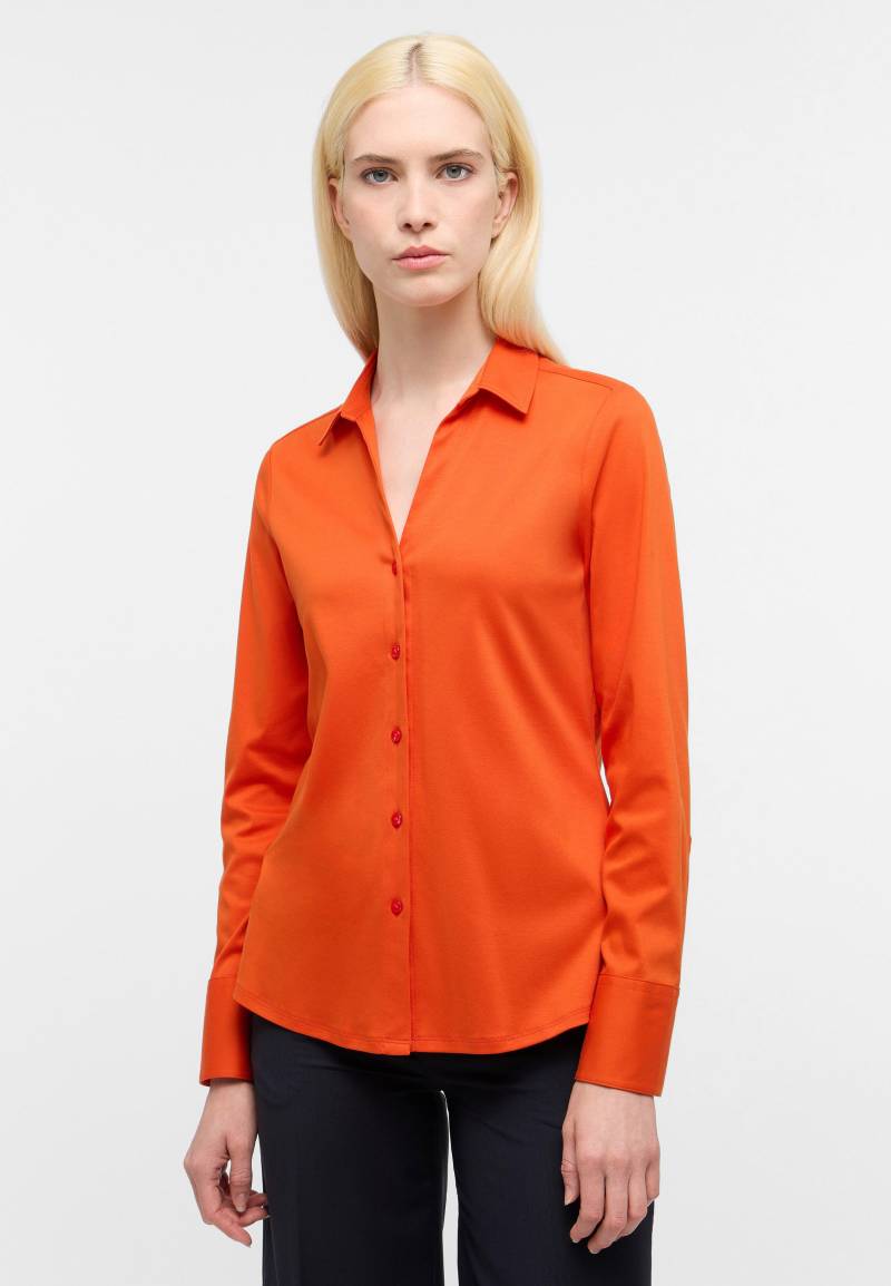 ETERNA - Jersey Shirt Bluse Jersey Langarm rot von ETERNA
