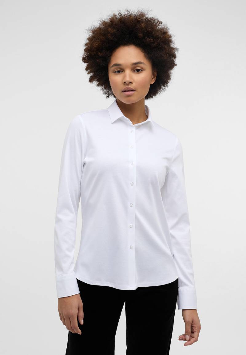 ETERNA - Jersey Shirt Bluse Jersey Langarm weiß von ETERNA