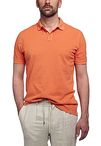 ETERNA Kurzarm Poloshirt Regular Fit Piquée unifarben von ETERNA