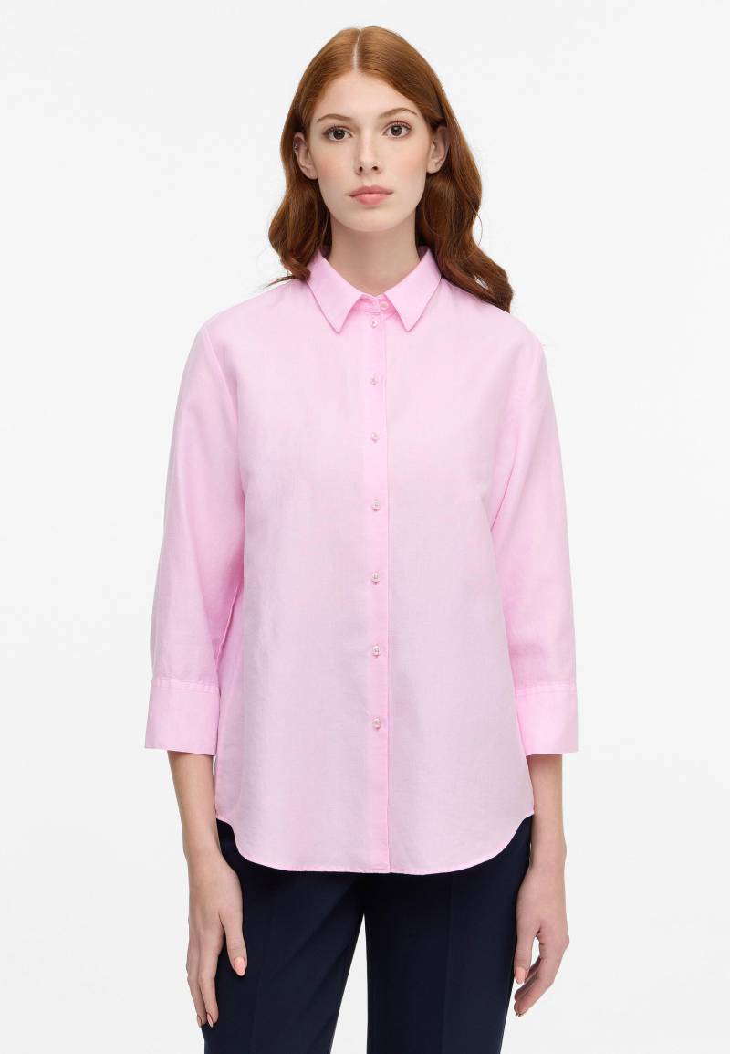ETERNA - Linen Shirt Bluse Leinen 3/4-Arm soft pink von ETERNA