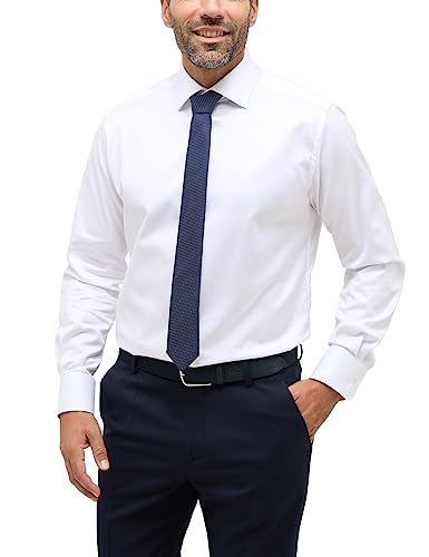 ETERNA Herren Luxury Shirt MODERN FIT 1/1 weiß 38_H_1/1 von ETERNA