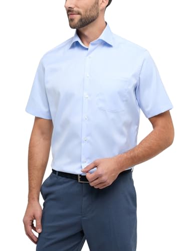 ETERNA Male Cover Shirt MODERN FIT 40_H_1/2, 1/2, hellblau von ETERNA