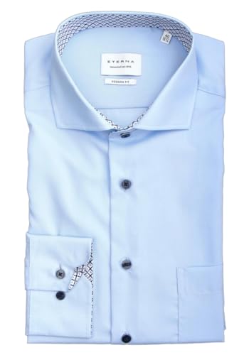 ETERNA Modern Fit Hemd Langarm Haifischkragen hellblau Größe 43 ETERNA Modern Fit Hemd Langarm Haifischkragen hellblau Größe 43 von ETERNA