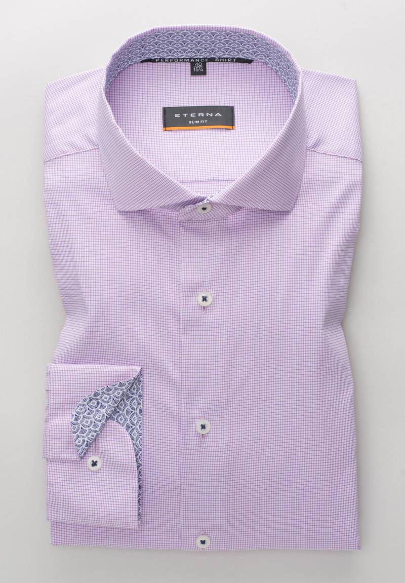 ETERNA - Performance Shirt Stretch Langarm rot von ETERNA