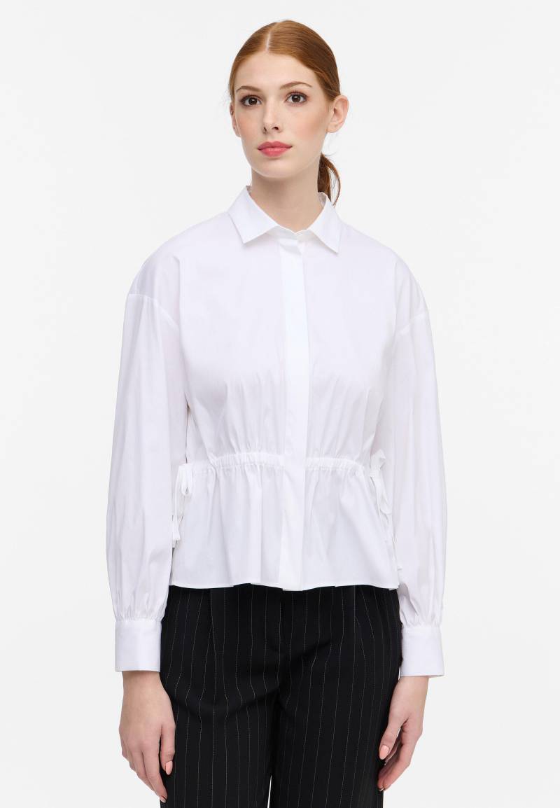 ETERNA - Signature Shirt Bluse Popeline Langarm weiß von ETERNA