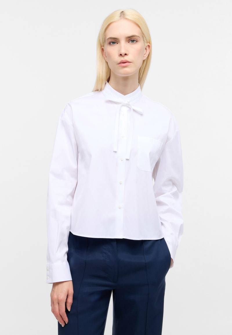 ETERNA - Signature Shirt Bluse Popeline Langarm weiß von ETERNA