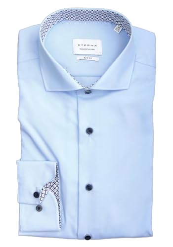 ETERNA Slim Fit Hemd Langarm Haifischkragen hellblau Größe 40 ETERNA Slim Fit Hemd Langarm Haifischkragen hellblau Größe 40 von ETERNA