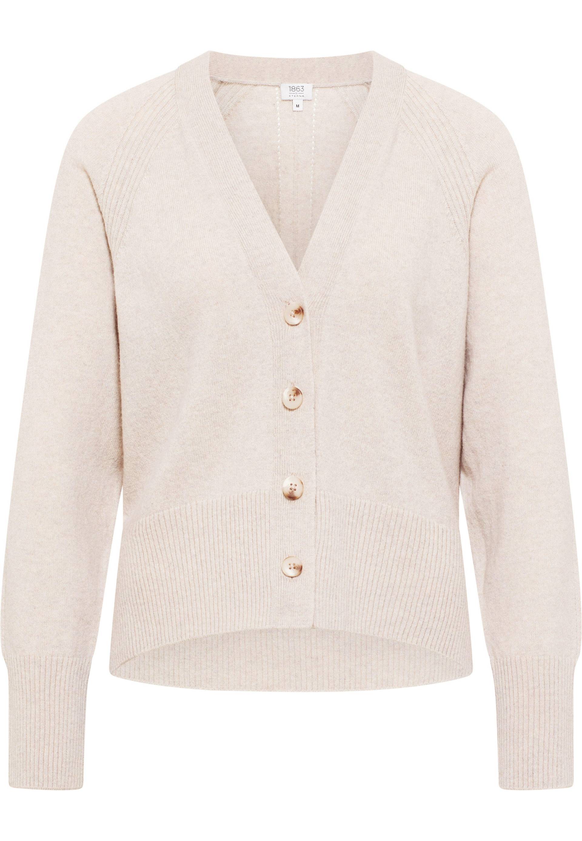 ETERNA - Strick Cardigan beige von ETERNA