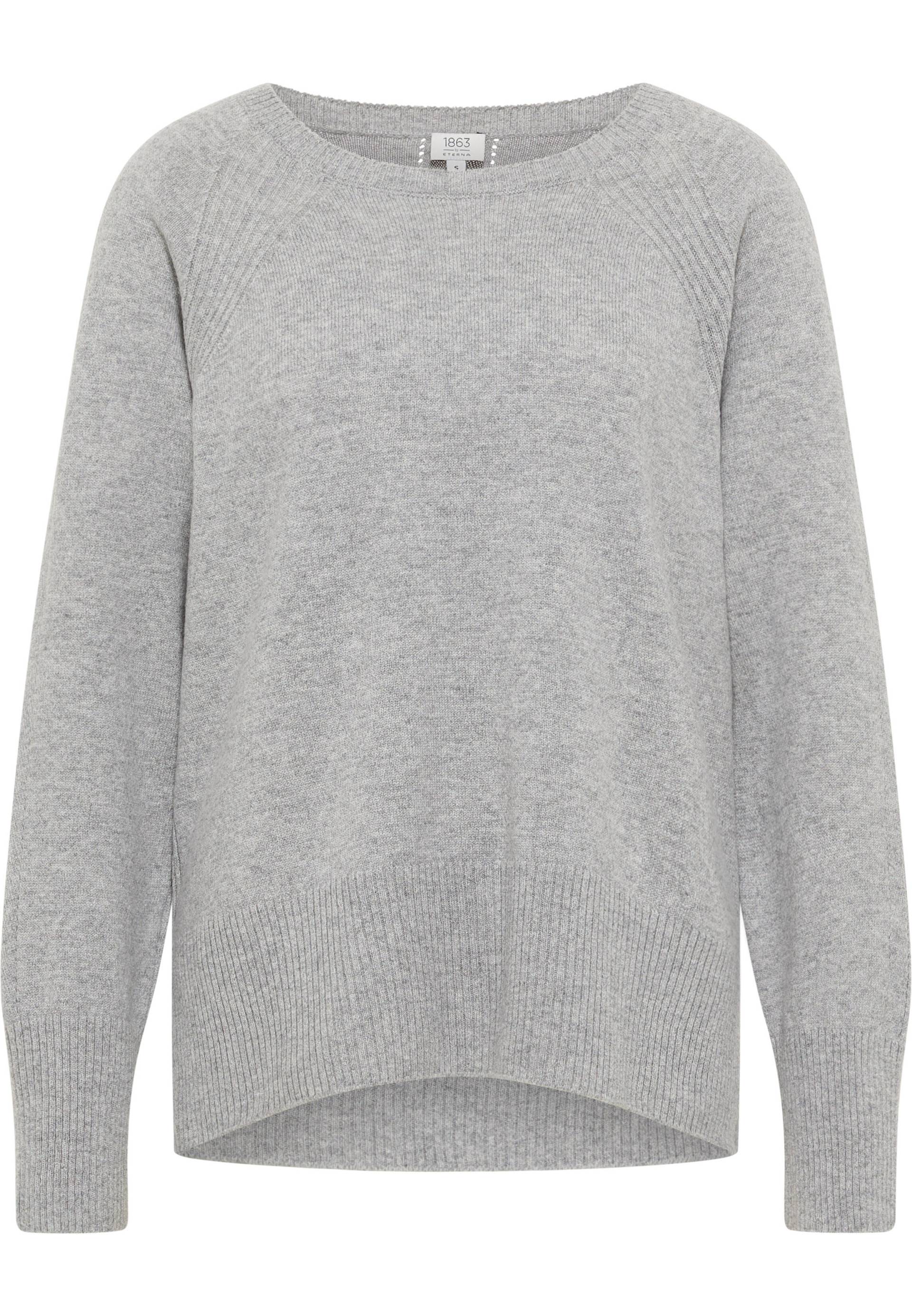 ETERNA - Strick Pullover grau von ETERNA