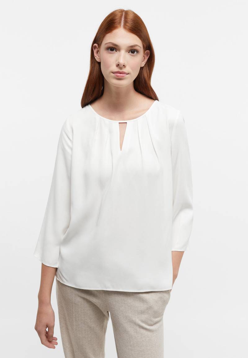 ETERNA - Viscose Shirt Bluse Viskose 3/4-Arm off-white von ETERNA