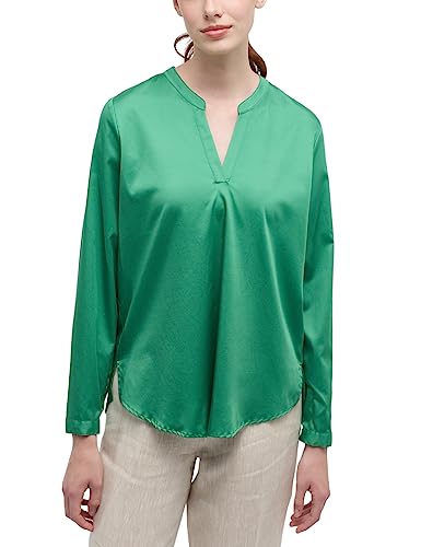 ETERNA Damen Satin Shirt Loose FIT 1/1 hellgrün 44_D_1/1 von ETERNA