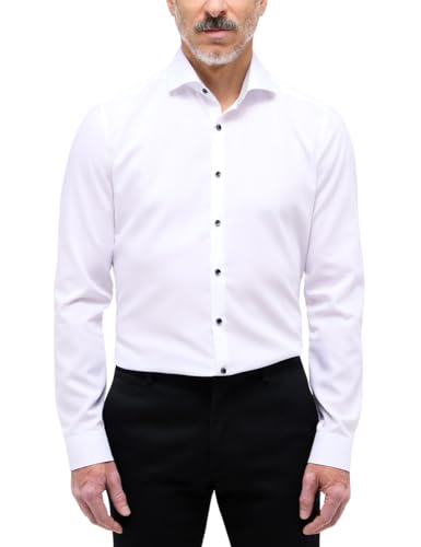 ETERNA Herren Original Shirt SUPER Slim 1/1 weiß 42_H_1/1 von ETERNA