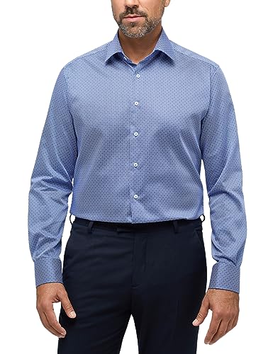 ETERNA Herren Twill-Hemd MODERN FIT 1/1 hellblau 46_H_1/1 von ETERNA