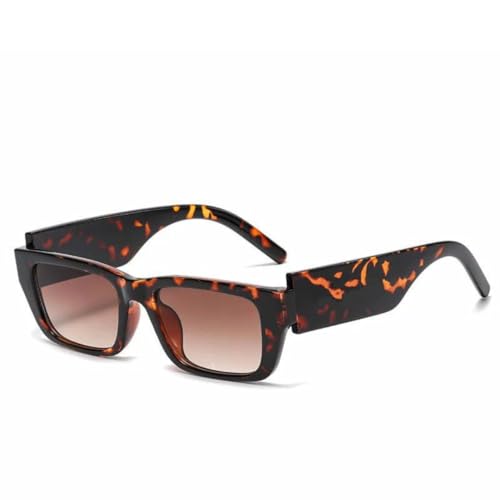 ETETGVG Kleine Sonnenbrille für Damen und Herren, luxuriös, Retro, UV400, trendig (TYJ369-2) von ETETGVG