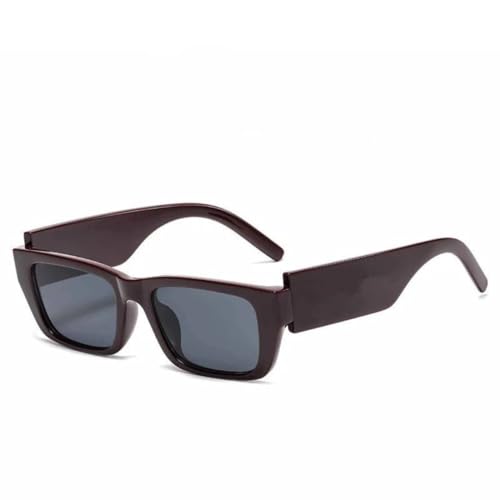 ETETGVG Kleine Sonnenbrille für Damen und Herren, luxuriös, Retro, UV400, trendig (TYJ369-7) von ETETGVG