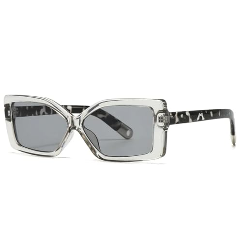 ETETGVG Retro Rechteckige Sonnenbrille Damen Vintage Kleiner Rahmen Klassisch (TYJ326-2) von ETETGVG