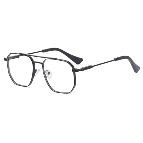 ETETGVG Trend Style Brillengestell Damenmode Metall Herrenbrillen (1) von ETETGVG