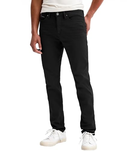 ETHANOL Herren Slim Fit Comfort Stretch mit 5 Taschen Design gerade Hose, Apl26131sk-pk3puelp-black, 34W / 32L von ETHANOL
