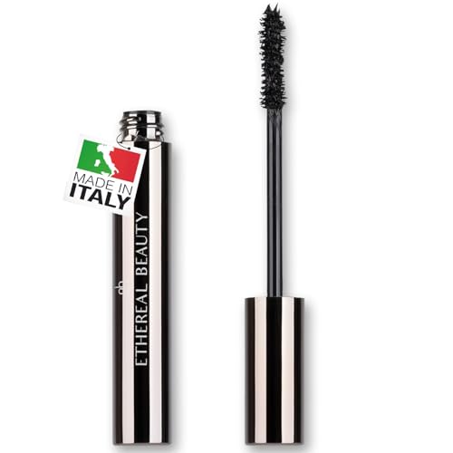 Ethereal Beauty - Aphrodisiac Mascara - intensives Schwarz, vegane preisgekrönte Wimperntusche für Verlängerung, Volumen & Schwung, 7 ml, für lange dichte Wimpern von ETHEREAL BEAUTY